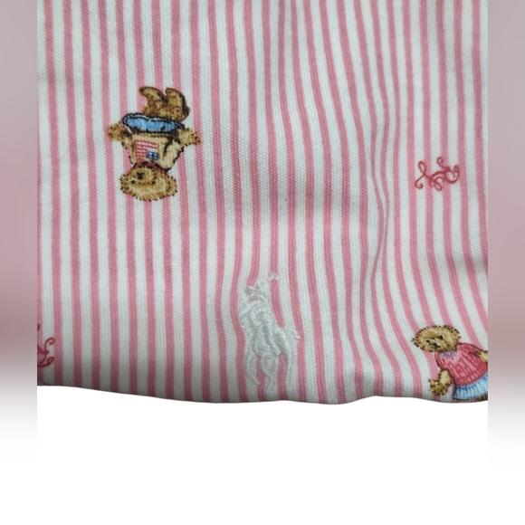 Ralph Lauren 3-9 Month Baby Girl Bear Hat - Picture 2 of 4